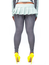 Load image into Gallery viewer, houndstooth skirt-legging
