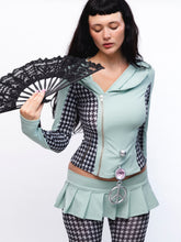 Load image into Gallery viewer, houndstooth BBL jacket
